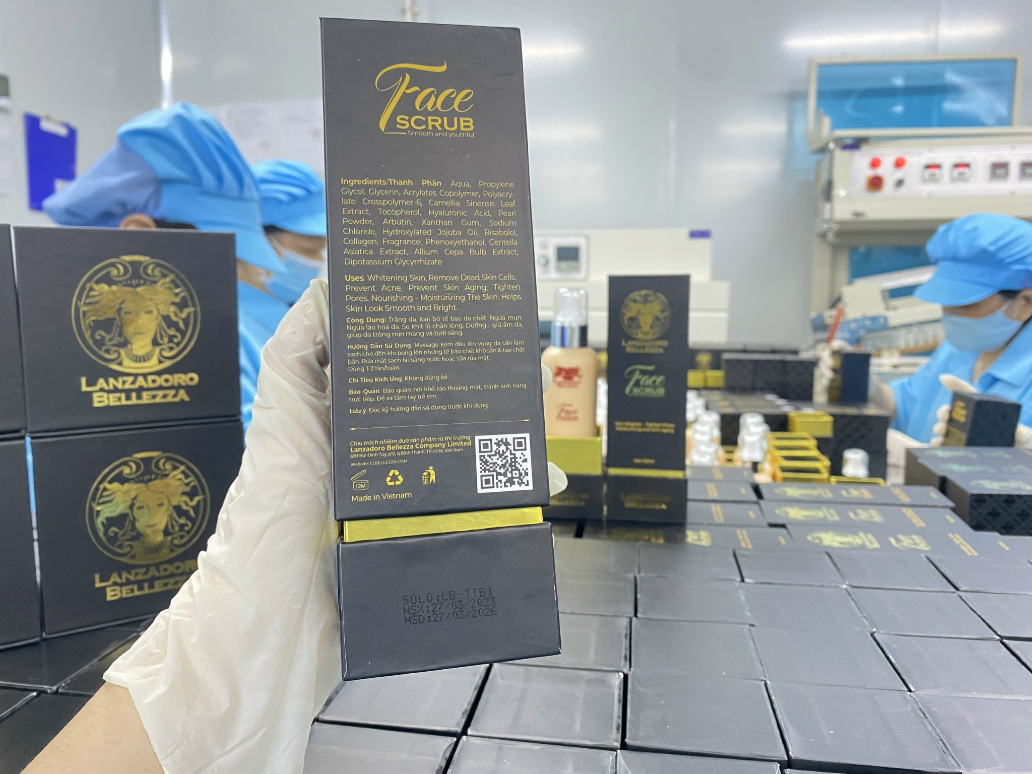 Face Scrub - Tẩy Tế Bào chết Da Mặt Bellezza